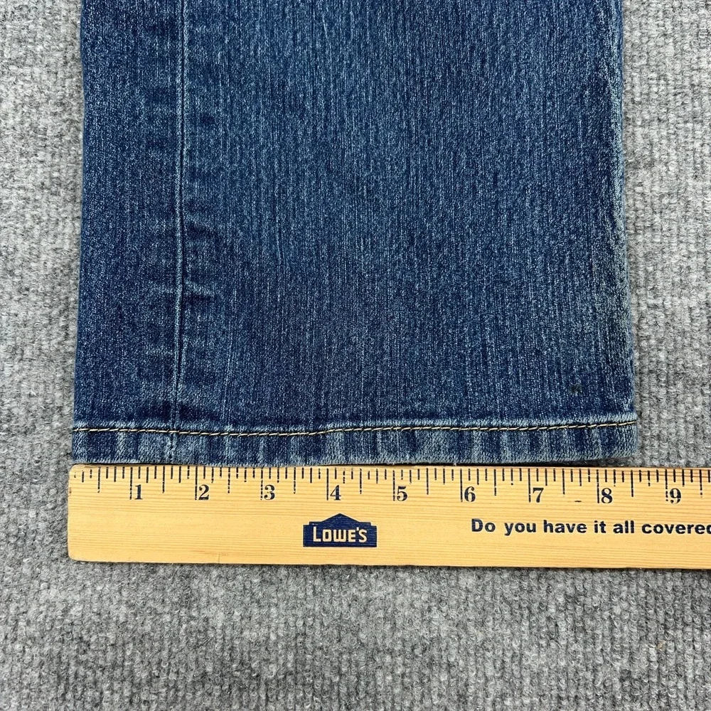 Levi's 505 Jeans Mens‎ 38x30 (FITS 36) Blue Denim Original Straight Fit Stretch